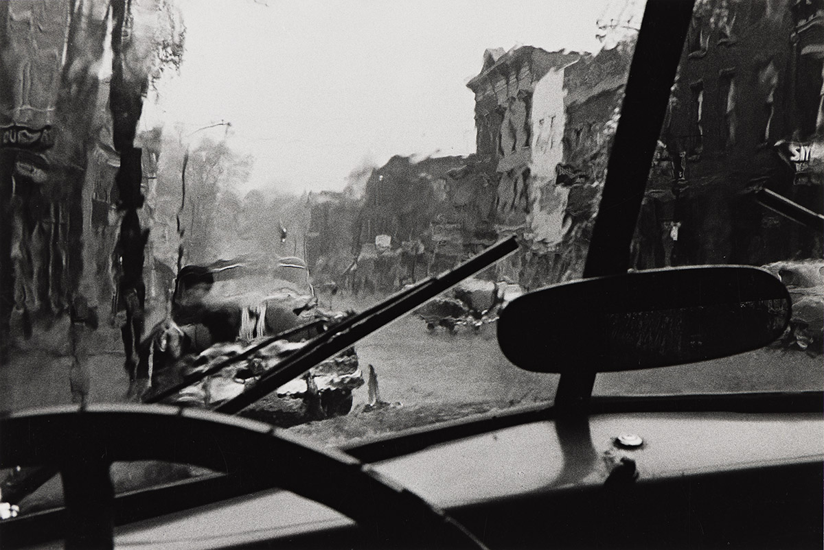 Louis Stettner, Windshield, Saratoga Springs, New York, 1957